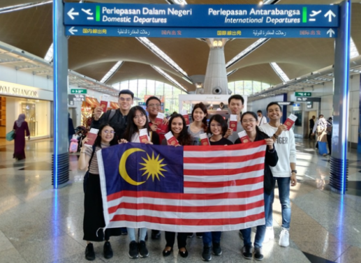 马来西亚理工大学学生参观华为深圳总部