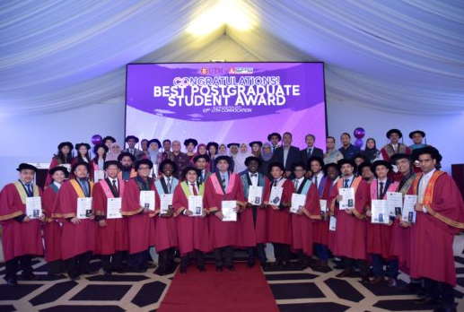 马来西亚理工大学优秀的研究生受到表彰