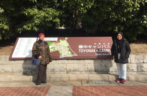 UTM学生赴大阪大学进行国际研究访问